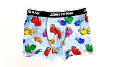 Boxer John Frank boxing gloves